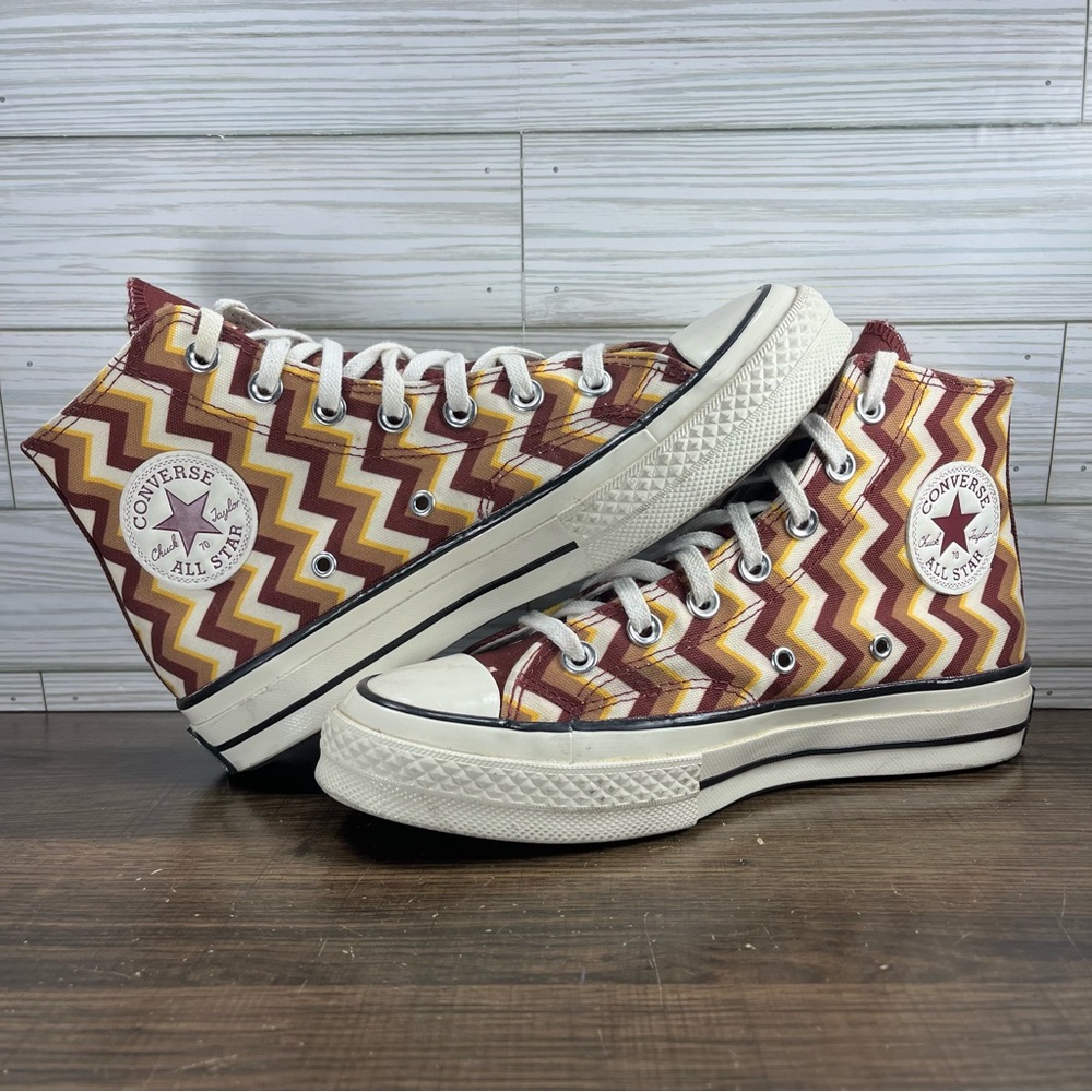 Converse Chuck 70 High Twisted Classics Women’s Brown Shoes‎ - Women’s Size 6.5 - Picture 4 of 9
